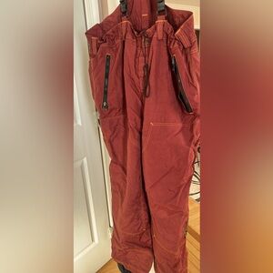 COLUMBIA Sportswear Convert Men's Nylon Snow Pants 
Large
Maroon